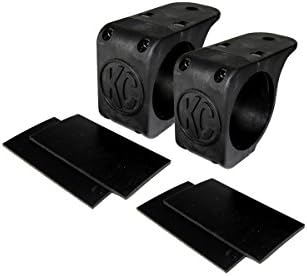 KC HiLiTES 73091 Tube Clamp Light Mounting Bracket Set for 2.75" to 3" Bar (Pair)