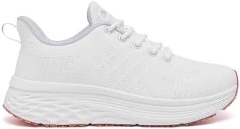 AVW Womens Non Slip Work Shoes Walking Sneakers Food Service Kitchen Shoes
