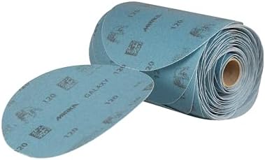 Mirka Galaxy Sandpaper PSA Linkroll 6 inch Grit 120 100 Discs