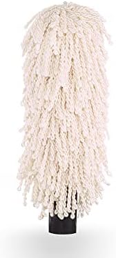 Blesk - 5 Wine Glass Polisher Brushes - Microfiber Brushes for Wine Glass Polisher Machine, Cream