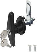 Truck Cap Camper Shell T-Handle Lock Latch Replacement Parts, Truck Bed Topper Door Locking Kit Accessories with Keys - Right Lock
