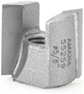 Amana Tool - 55259 Carbide Tipped Mortising Screw Down Shear Cutter 5/8 Dia x 9/16" x