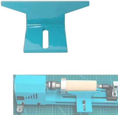 Mini Lathe Extended Thick And Wide Holder Easy To Work With Long Pieces Of Wood Thicker Steel Plate Sturdy And Durable