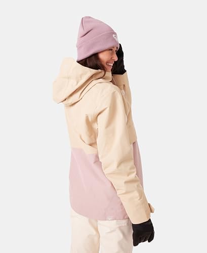 Roxy Women's Shelter Snowboard Jacket – 10k Waterproof Insulated Ski Jacket, Pfas-free, Hydrosmart Collar