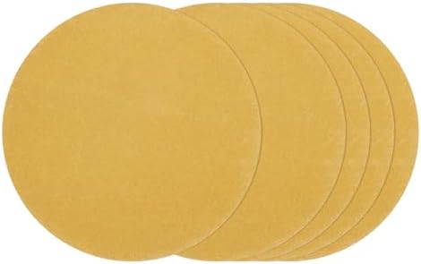 30Pcs Sanding Discs 2In 320Grit Hook and Loop Sandpapers Yellow