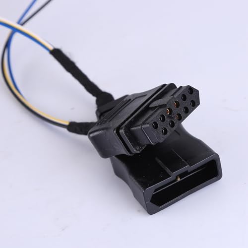 3 Pin Plow Side Wiring Harness, Truck and Plow Side Repair Harness Kit Fit for Western Fisher Plow Repair Ends Truck Side, Replace 27063 26359 27063W Connector Waterproof 3 Plug Repair End Set