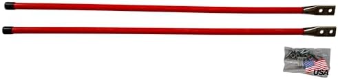 Buyers Products 1308110 Fluorescent Orange Bumper Guide Kit, 36 Inch Pair