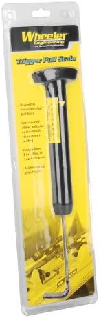 Wheeler Manual Trigger Pull Scale with 8oz to 8lb Value Range for Gunsmithing, Shooting Competitions, and Trigger Adjustments
