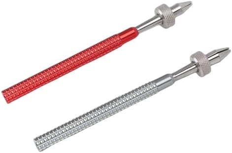 Fabater Pin Vise Hand Drill, Compact Metal Construction Manual Jewelry Drill, Craft Tool with Portable Storage Case for Metal Wood Jewelry Plastic Resin Watch Repair