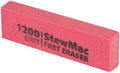 StewMac Fret Eraser, 1200-grit, Red - Fret Polishing Rubber Block