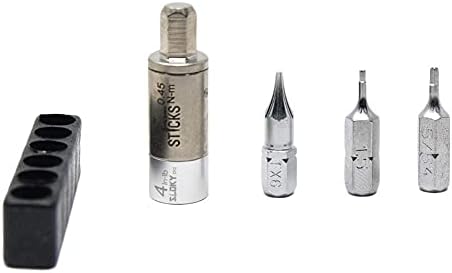 Fix It Sticks FISTL4-BP 4 Inch Lbs Torque Limiter & Three Bit Combo Pack