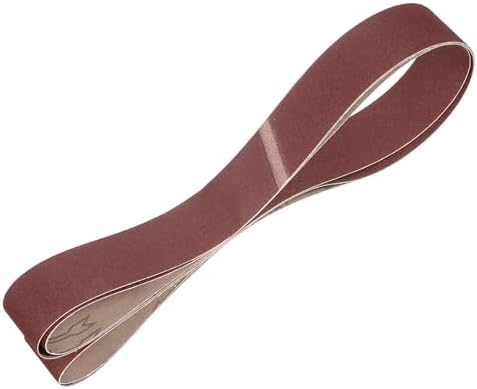 HARFINGTON 2 x 72 Inch Sanding Belts, 2 Pcs 150 Grits Aluminum Oxide