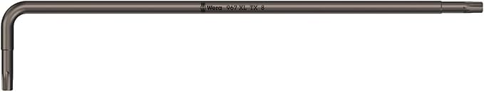 Wera 05024450001 967/9 TX XL HF 1 L-key set with holding function, long, 9 pieces