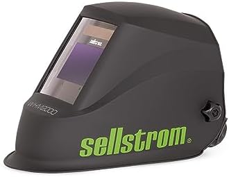 Sellstrom Advantage+ ADF Welding Helmet, 9.3 Sq. in. Viewing, ANSI Z87.1