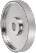 HARFINGTON Diamond Lapidary Wheel 6 Inch x 1 Inch Arbor Hole 500 Grit Grinding Wheels for Stone, Marble, Glass, Ceramics, Crystal, Carbide, Steel