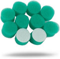 Maxshine 10 Pieces MN01 Mini Polisher and Accessories - 15mm (0.59”) Green Polishing Pads, Great for Small Area Polishing & Buffing in Car Detailing - Professional Auto Detailing Tools