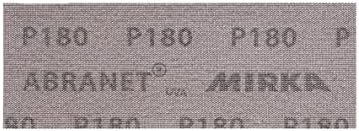 Mirka Abranet Net Sheets Sandpaper 2.75 x 8 inch Grit 180 10 pcs