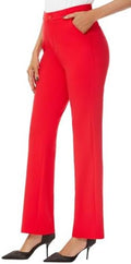iChosy Women's Stretch Straight Leg Dress Work Pants Business Casual Slacks