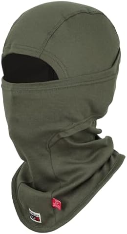 TICOMELA FR Face Mask Balaclava Flame Resistant Hood CAT2 Arc Rated OneSize