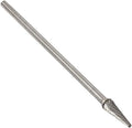 Drill America SL-3 Carbide Burr/Rotary File Cone Double Cut for Die Grinder 3/8" Dia. x 1-1/16" Cut Length with 1/4" Shank and 6" Overall Length, DUL Series