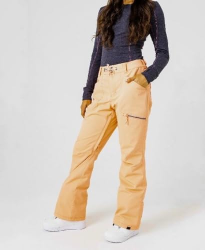 Roxy Women's Nadia Ski Pant – 10K Waterproof, Insulated, PFAS-Free, Adjustable Waist & Snow Gaiters