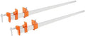 Jorgensen 36-Inch Aluminum Bar Clamps, 1000 lbs Clamping Force, 2-Pack