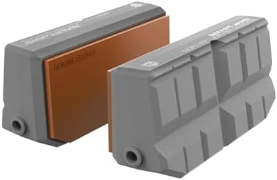 Real Avid Smart Jaws | Upgraded Vise Jaws | Versatile Vise Jaw Pads for Optimal Secure Fit on Variety of Shapes and Sizes (Soft-Fit Leather Sleeves)