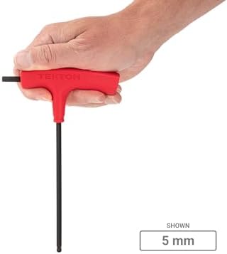 TEKTON Ball End Hex and Star T-Handle Key Set, 34-Piece | KEY90001 | 5/64 - 3/8 in., 2 - 10 mm, T6 - T50, Manganese Phosphate Finish