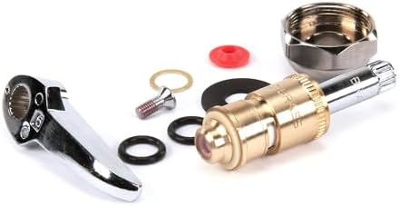 T&S Brass 012446-25 Ceramic with Check Valve and Lever Handle, Hot, Right Hand