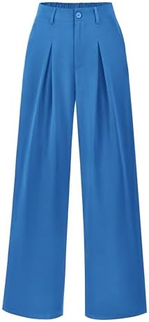 BTFBM Fall High Waisted Business Casual Palazzo Pants for Women Dressy 2026