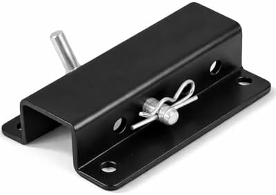 Iron Forge Tools Bench or Bumper Mount Bolt-On Receiver for 2 Inch Hitch