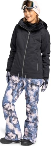 Roxy Women's Nadia Ski Pant – 10K Waterproof, Insulated, PFAS-Free, Adjustable Waist & Snow Gaiters
