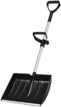 Anti Slip Grip Snow Shovel with Secure Handle for Safe Operate in Cold Winter Conditions Prevents Rust and Erosion Heavy Shovel