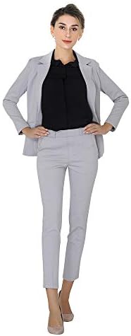 Marycrafts Women’s Two Piece Suits – Business Blazer Pant Suit Set, Professional Work Outfit for Office