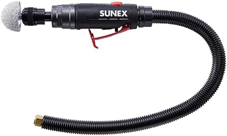 SUNEX Tools SX8202 0.5HP Tire Buffer with Adjustable Power, Lightweight Composite Body, Ergonomic Grip, 3600 RPM, Compact 9-Inch Design