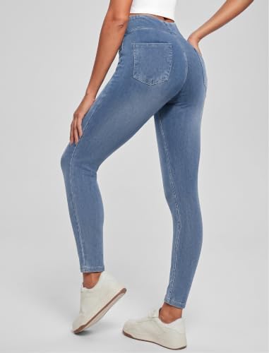 FireSwan Stretchy Jeggings for Women High Waisted Pull On Skinny Jeans
