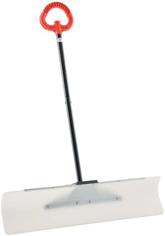 VEVOR Snow Pusher Shovel, 36 inch Wide Push Snow Shovel Plow for Driveway