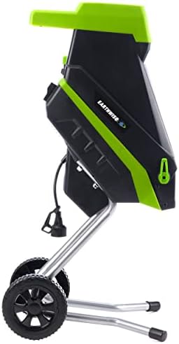 Earthwise GS015 15-Amp Electric Corded Chipper/Shredder with Collection Bag