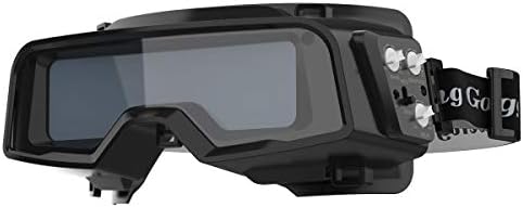 YESWELDER Auto-Darkening Welding Goggles with Mask, Wide Shade Range