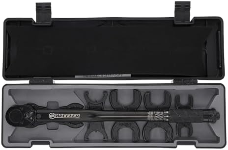 Wheeler XL FAT Wrench Set with Complete Crowfoot Set, Carry Case, Steel Construction for Gunsmithing, Maintenance
