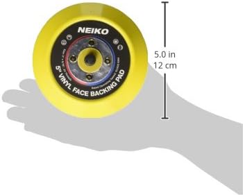 NEIKO 30261A 5” Sanding Pad with Vinyl PSA Backing, 5/16” Arbor with 24 Thread Mounts, 10,000 RPM, Sanding Pads are Ideal for Orbital and Dual Action Sander