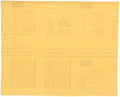 3M Gold Abrasive Sheet, 02544, P220 Grade, 9 in x 11 in