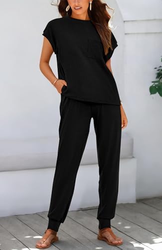 BTFBM 2 Piece Sets For Women Summer Lounge Set Airport Outfits Tracksuit