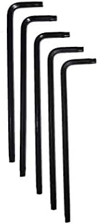 Eklind Tool 15906 T6 Long Torx Star L-Key, Pack of 5
