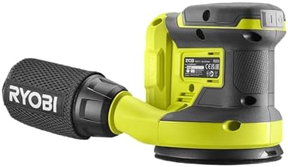 RYOBI - 18 Volts ONE eccentric sander - 125 mm - 3 abrasives - RROS18-0