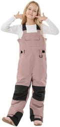 GSOU SNOW Kids Snow Bibs Boys Girls Ski Snowboard Pants (3-16Years)