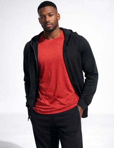 Liberty Imports 5 Pack Men's Active Quick Dry Crew Neck T Shirts