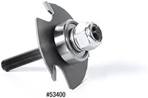 Amana Tool - (53402) Slotting Cutter Assembly 3 Wing x 1-7/8 Dia x 5/64 x 1/4 Inch Shank
