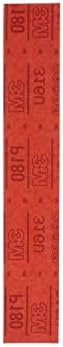 3M Hookit Red Abrasive Sheet, 01182, 40+ Grade, 2-3/4 in x 16 1/2 in