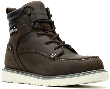 Wolverine Men's Trade Wedge 6" Moc Toe Construction Boot
